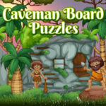 Caveman board puzzles