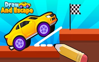 Image Car games draw and escape