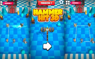 Image 3D hammer blow