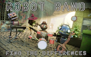 Image Robot Band - Spot the differences