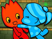 Firegirl and Waterboy in the Forest Temple