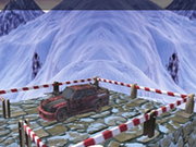 Image Car stunts on hurdle track